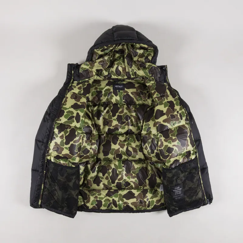Carhartt WIP Toronto Jacket Black Camo Duck Green-1