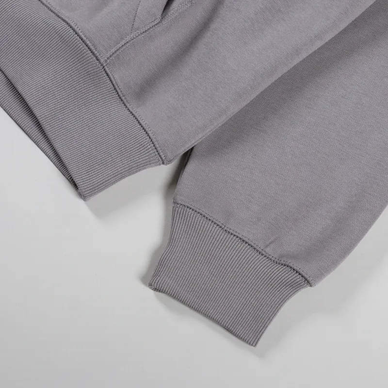 Carhartt WIP Hooded Yute Sweat Misty Grey-2