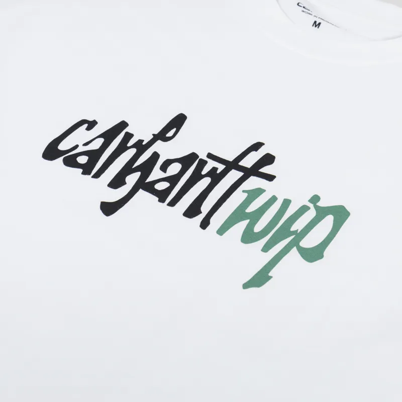 Carhartt WIP Brush T Shirt White-2
