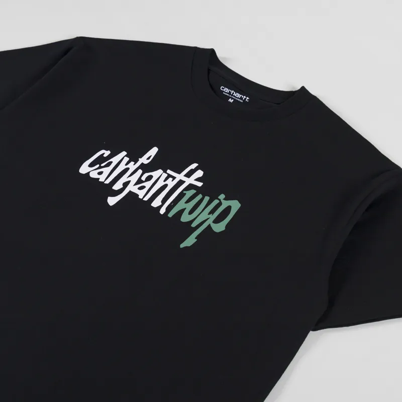 Carhartt WIP Brush T Shirt Black-1