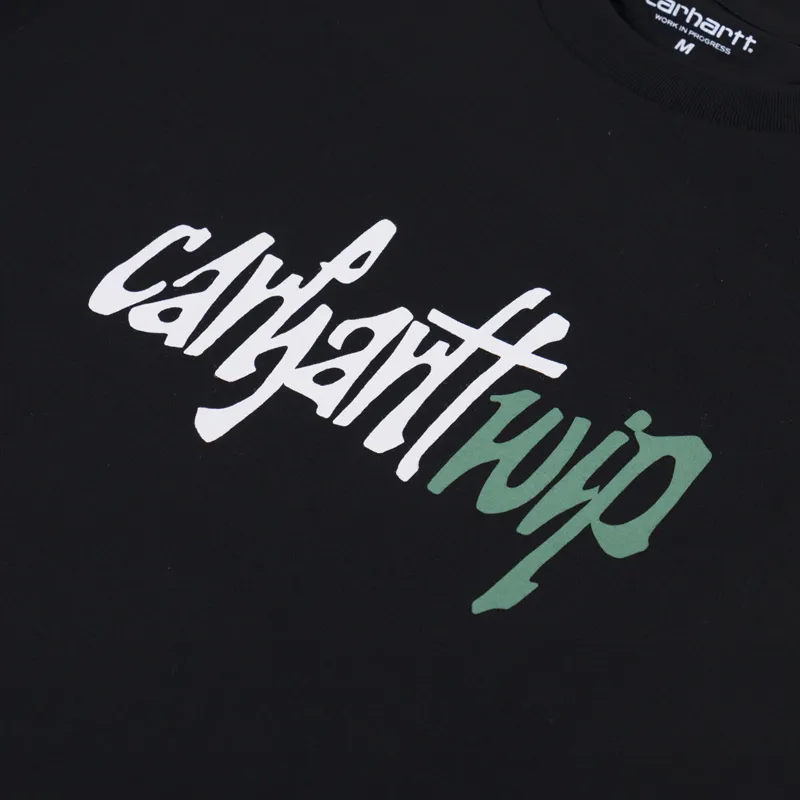 Carhartt WIP Brush T Shirt Black-2