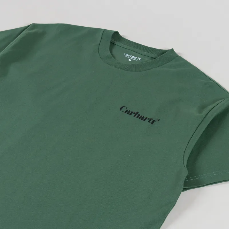 Carhartt WIP Fold Duck T Shirt Duck Green-3