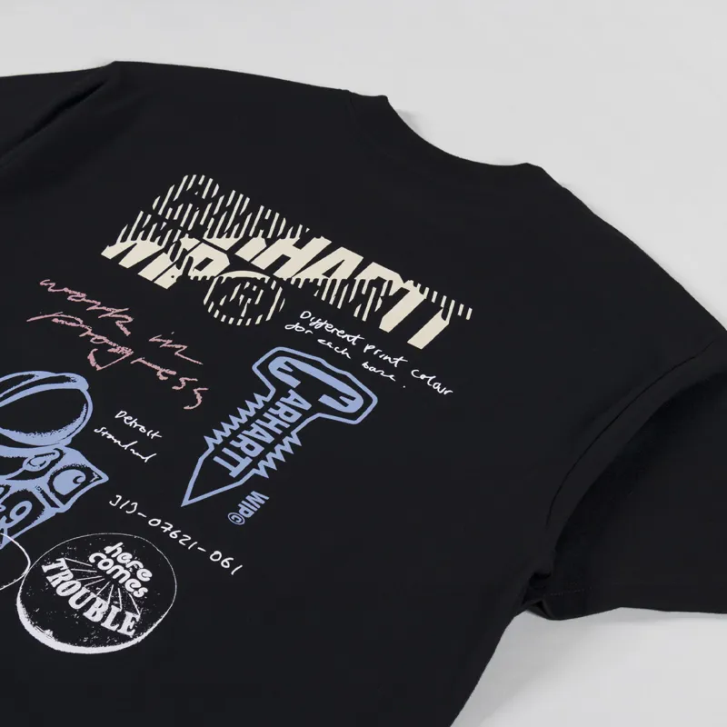 Carhartt WIP Archivo T Shirt Black-2