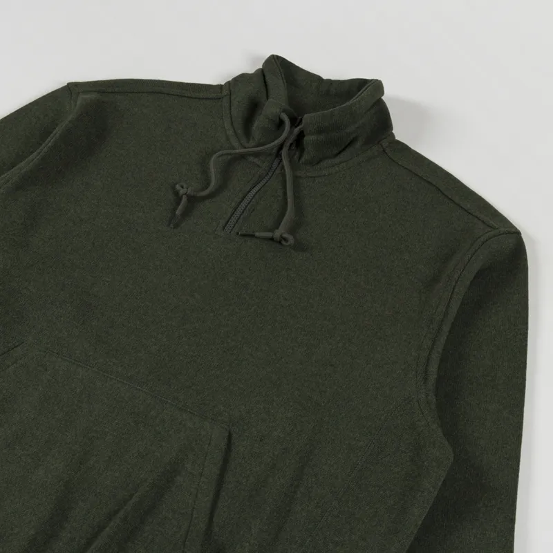 Carhartt WIP Luther Half Zip Sweat Tarragon Heather-2