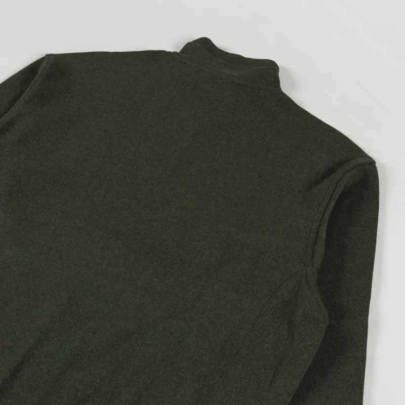 Carhartt WIP Luther Half Zip Sweat Tarragon Heather-3