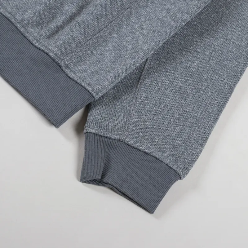 Carhartt WIP Luther Half Zip Sweat Misty Grey Heather-8