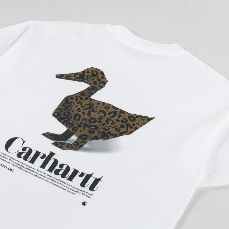 Carhartt WIP Womens Fold Leo T Shirt White-6