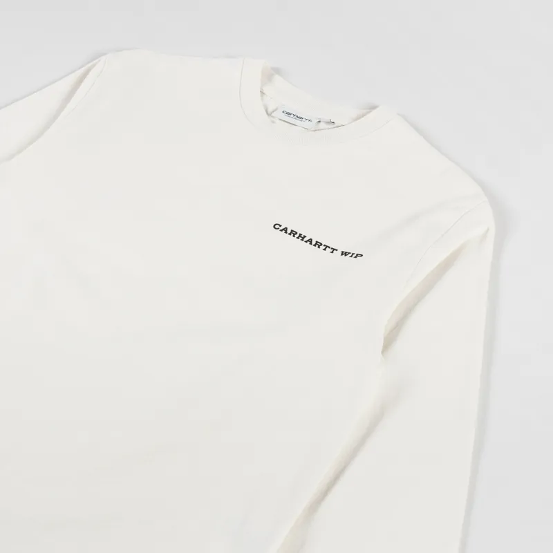 Carhartt WIP Womens Long Sleeve Home State T Shirt Natural-7