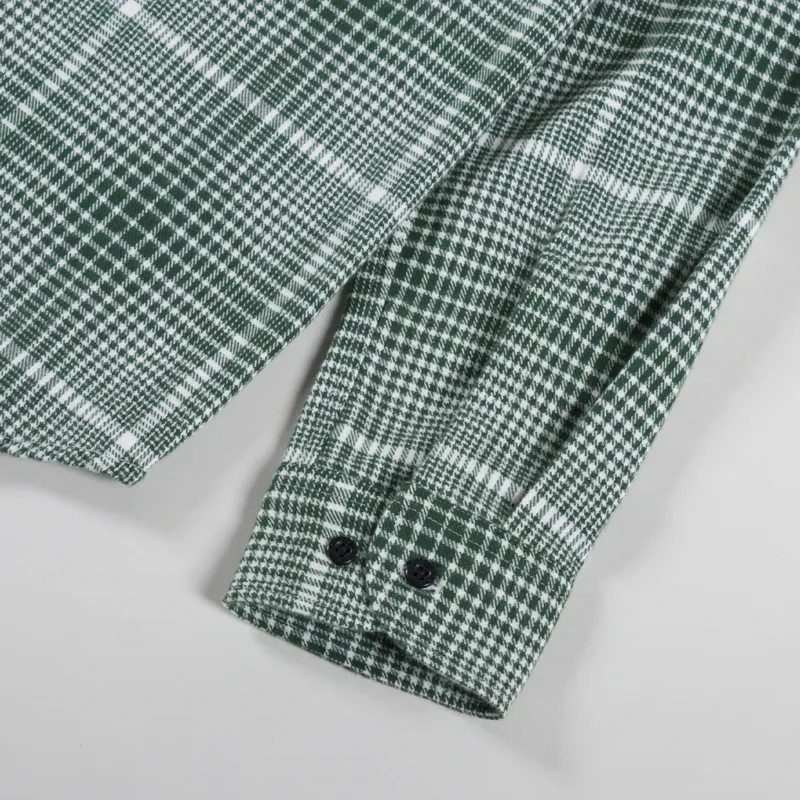 Edwin Millenium Shirt Green White-9