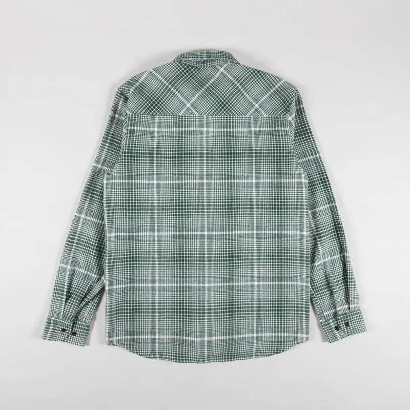 Edwin Millenium Shirt Green White-1