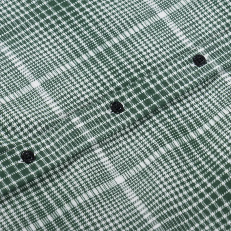 Edwin Millenium Shirt Green White-7