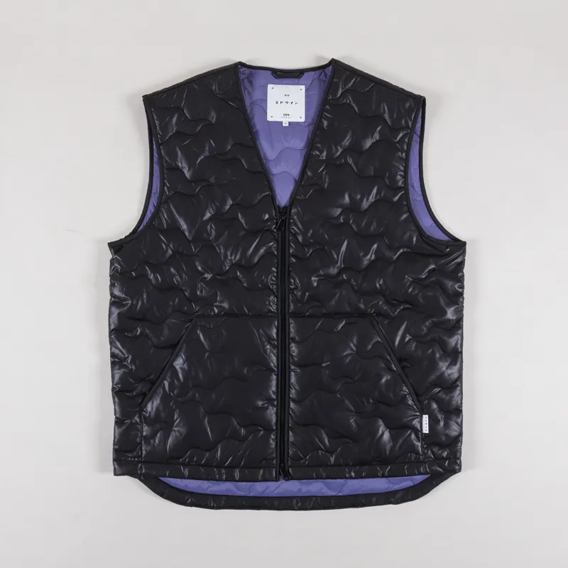 Edwin Camper Vest Black