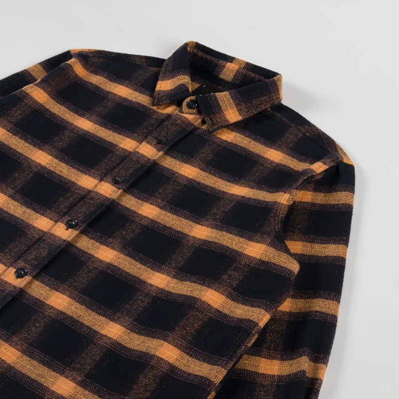 Edwin Sebastian Shirt Brown Black-2