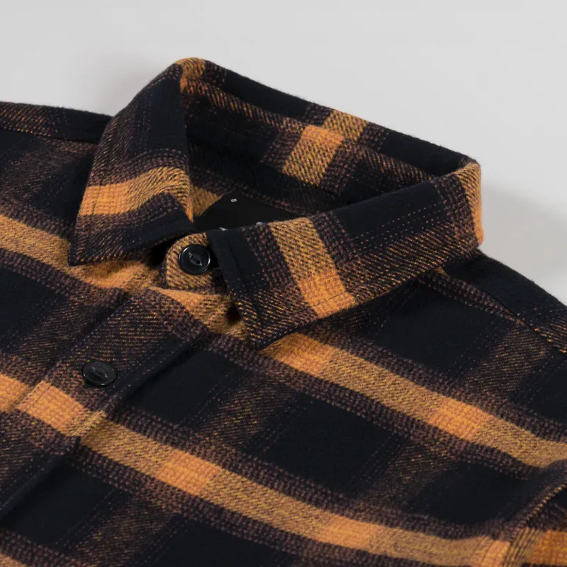 Edwin Sebastian Shirt Brown Black-4