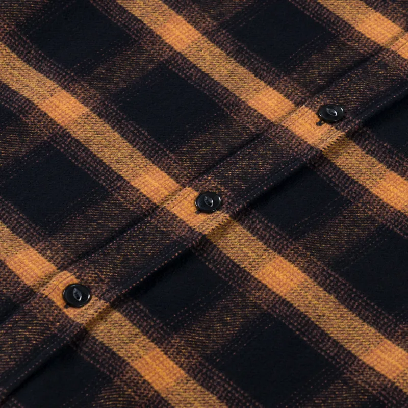 Edwin Sebastian Shirt Brown Black-5