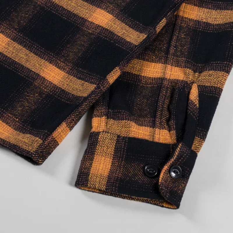 Edwin Sebastian Shirt Brown Black-7