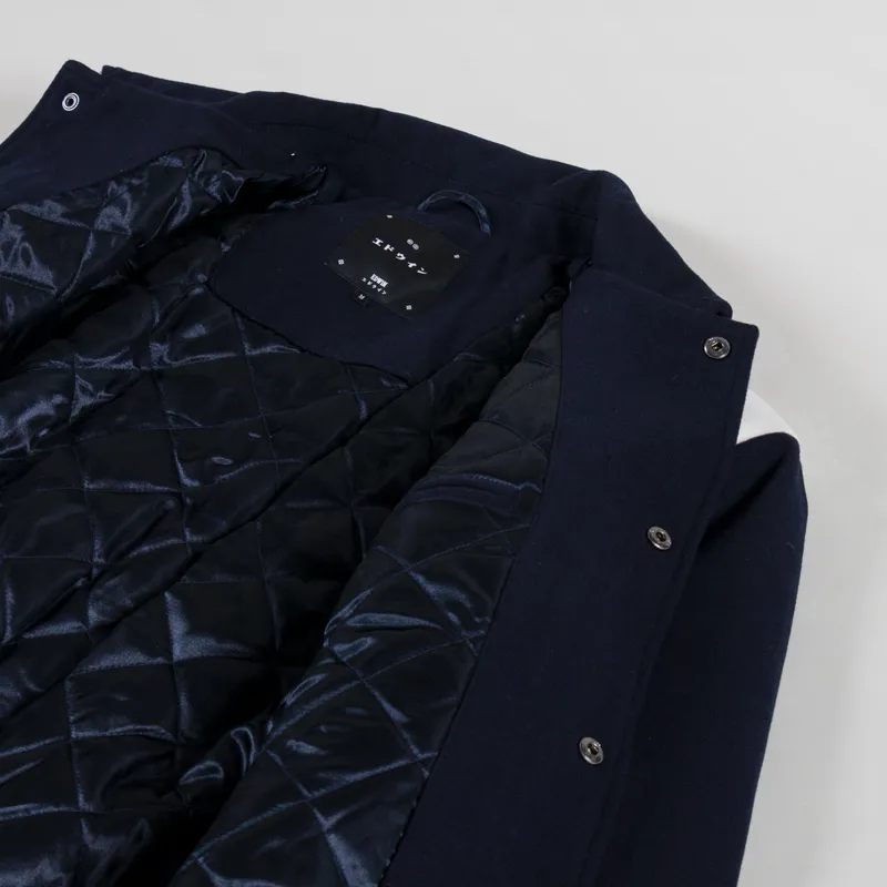 Edwin Campus Jacket Sky Captain-4