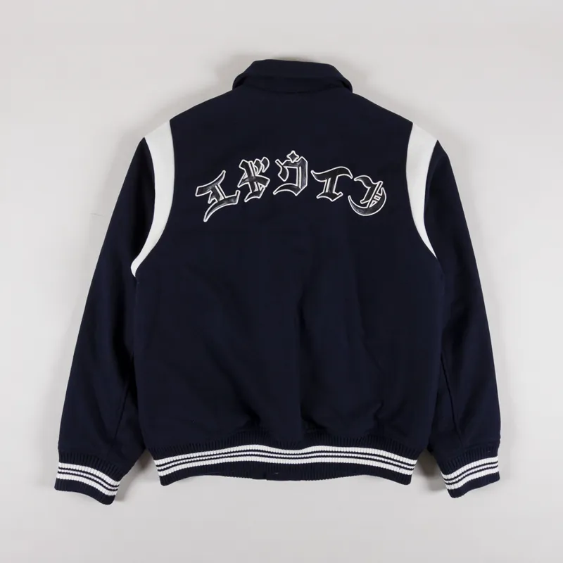 Edwin Campus Jacket Sky Captain-2