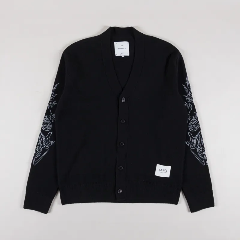 Edwin Tatsu Cardigan Black