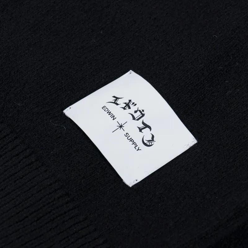 Edwin Tatsu Cardigan Black-7