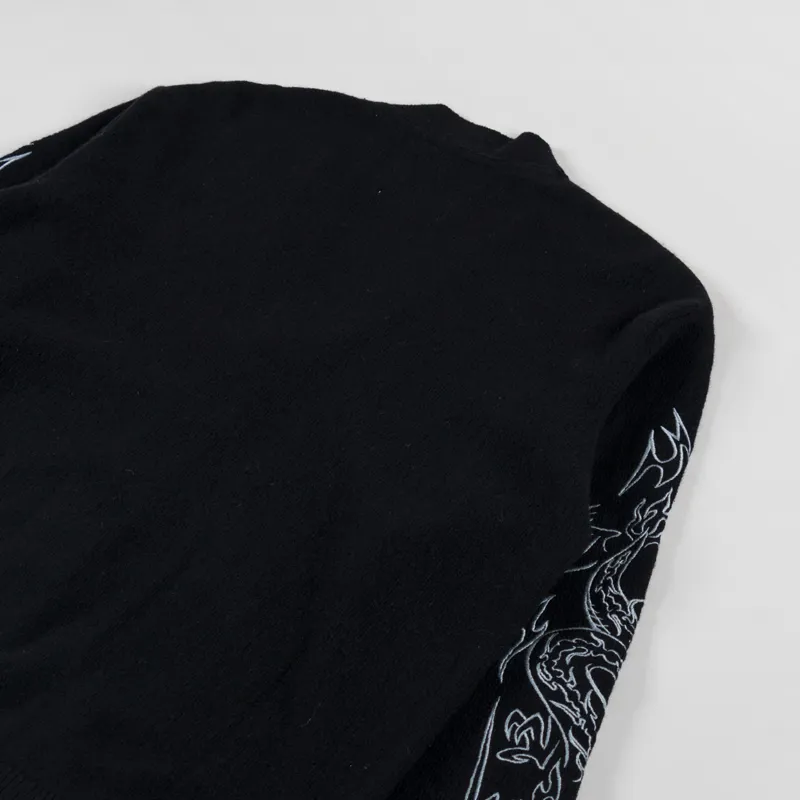 Edwin Tatsu Cardigan Black-3