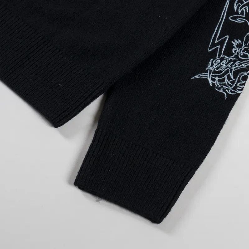 Edwin Tatsu Cardigan Black-6