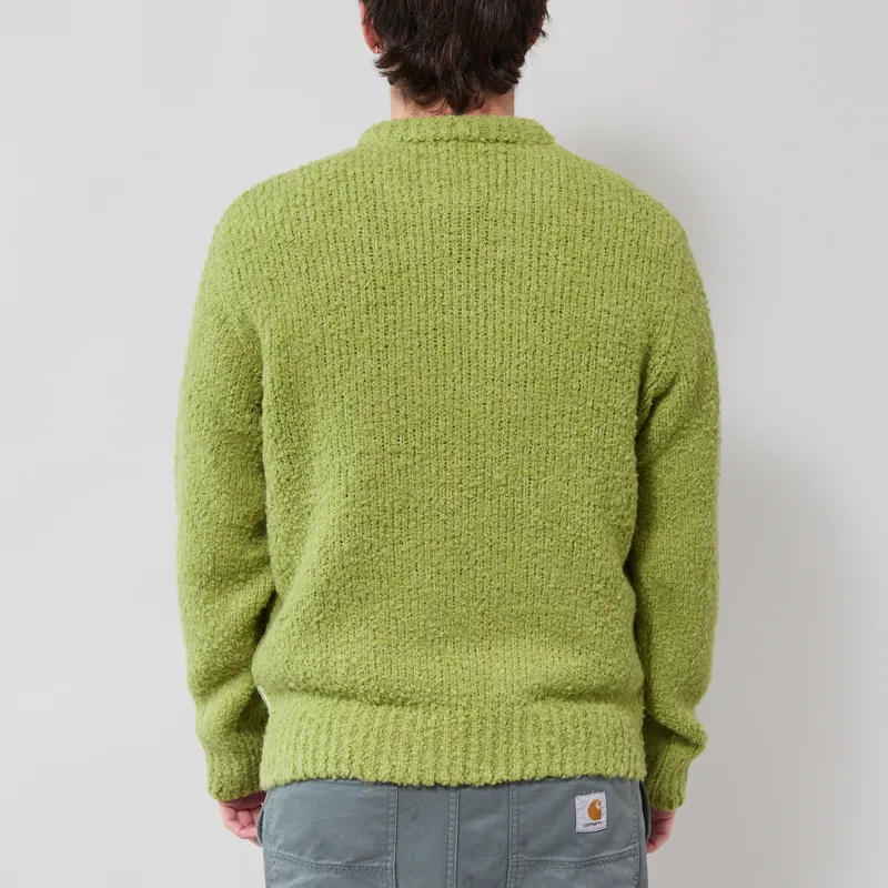 Edwin Dun Textured Sweater Sweet Pea-2