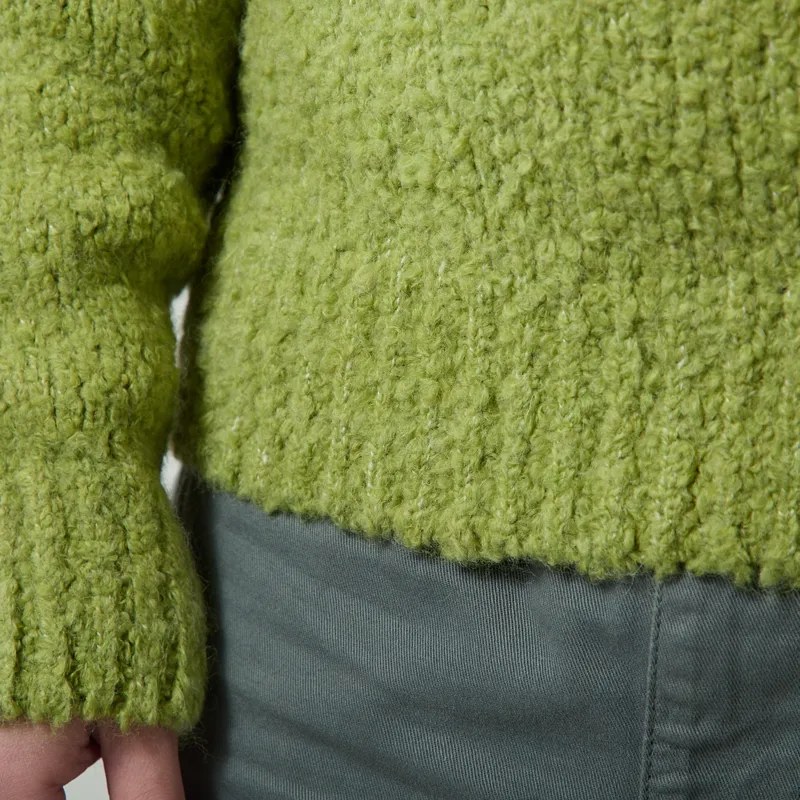 Edwin Dun Textured Sweater Sweet Pea-7