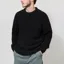 Edwin Dun Textured Sweater Black