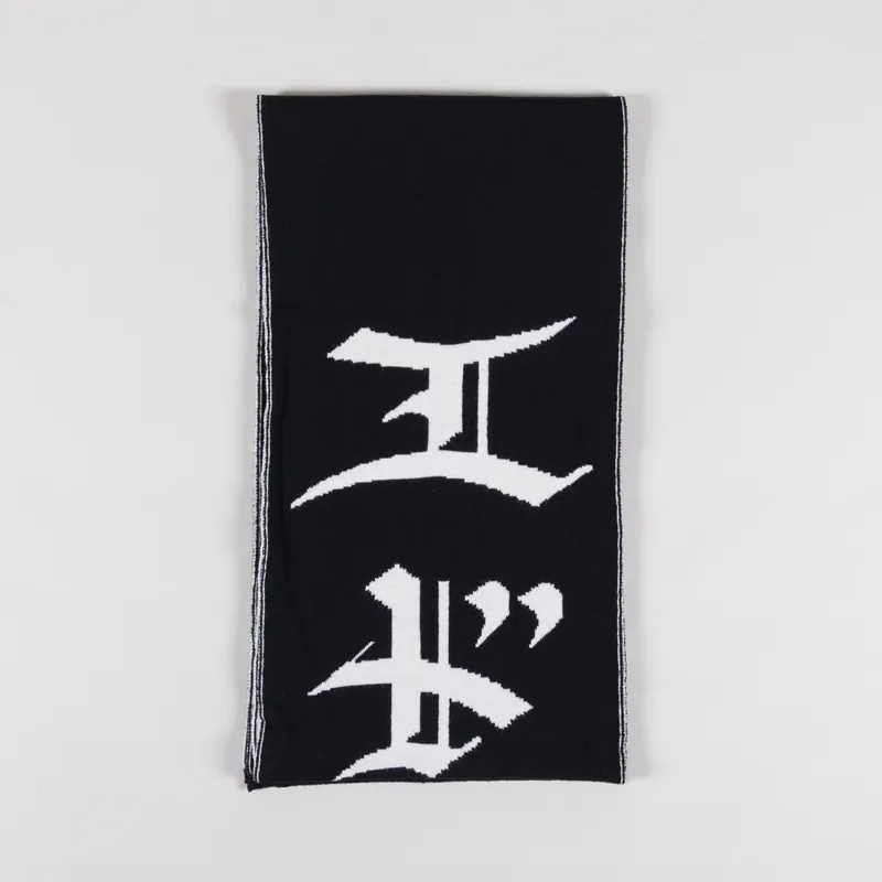 Edwin Graphic Scarf Black-3
