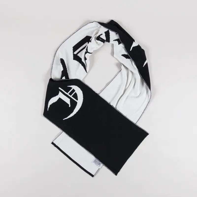 Edwin Graphic Scarf Black-1