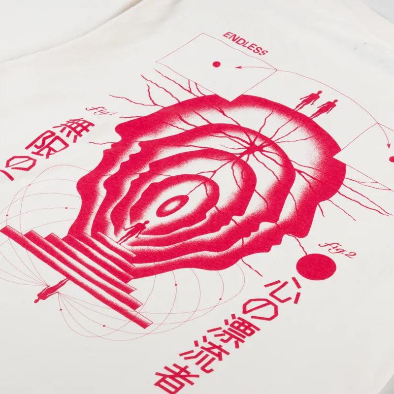 Edwin Mind Drifter T Shirt Whitecap Grey-4