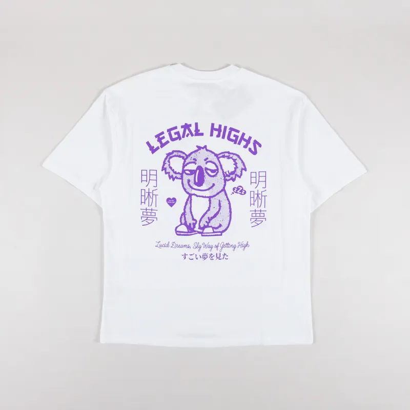 Edwin Legal Highs T Shirt White