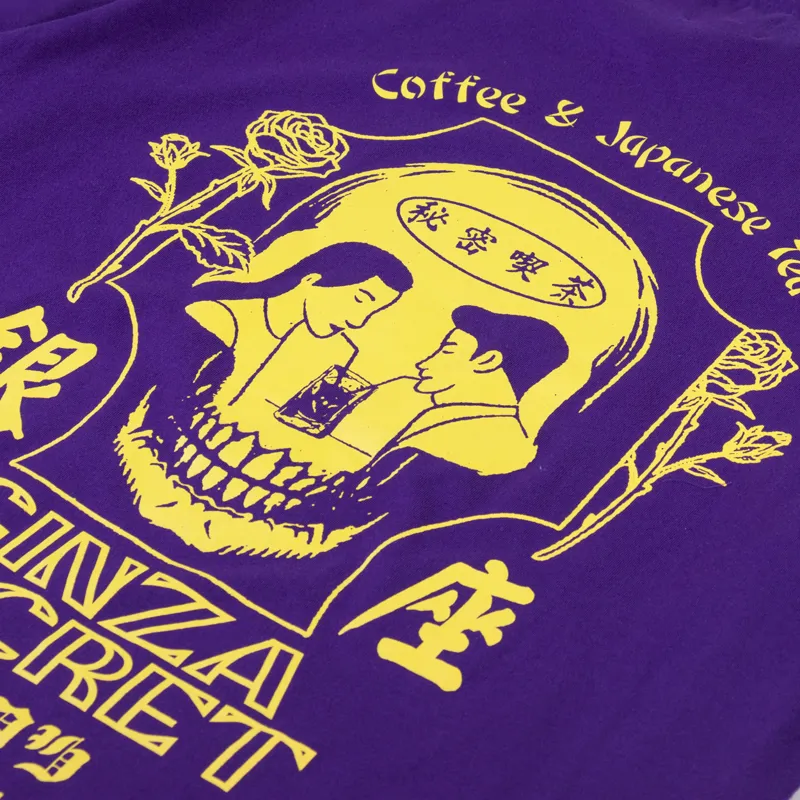 Edwin Ginza Secret T Shirt Parachute Purple-4