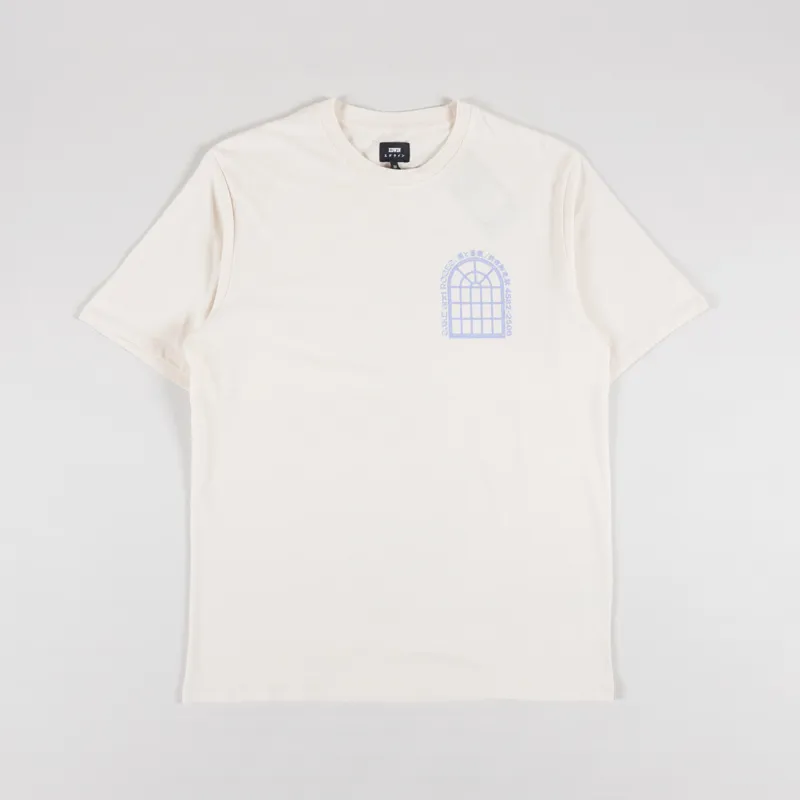 Edwin Sake And Roses T Shirt Whitecap Grey-1