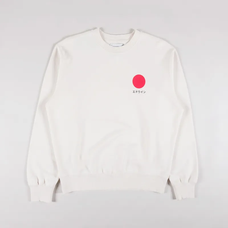 Edwin Japanese Sun Sweat Whisper White