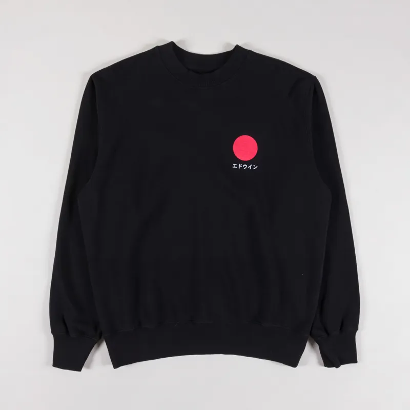 Edwin Japanese Sun Sweat Black