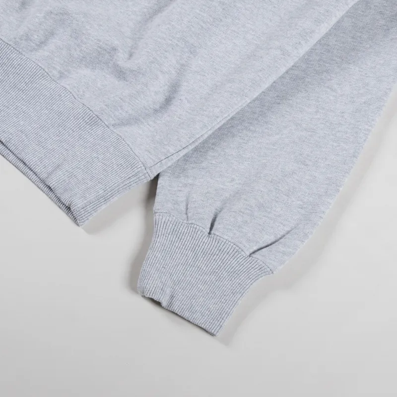 Edwin Japanese Sun Sweat Grey Marl-4