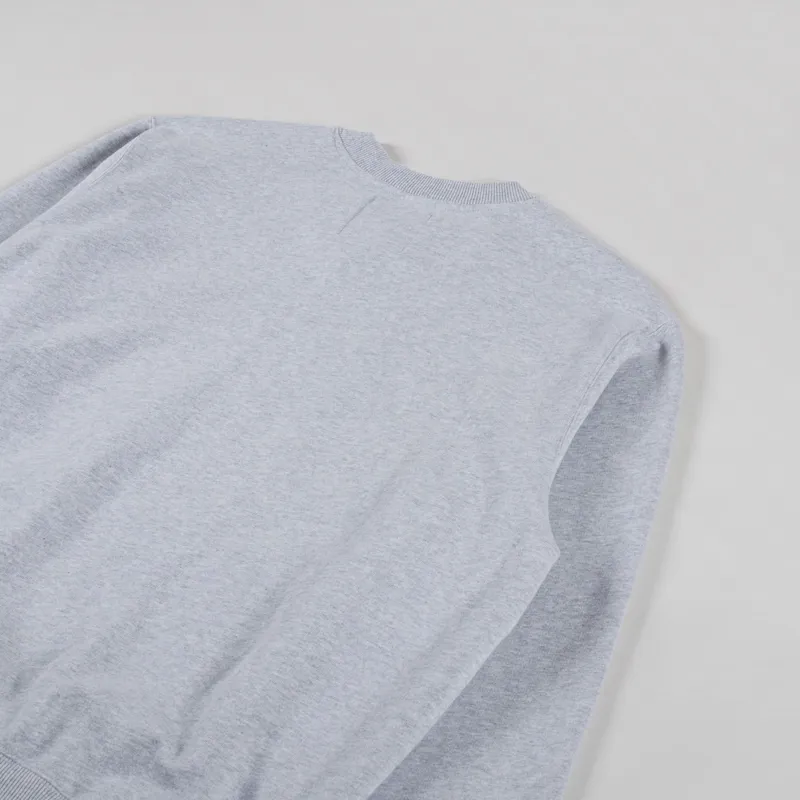 Edwin Japanese Sun Sweat Grey Marl-5