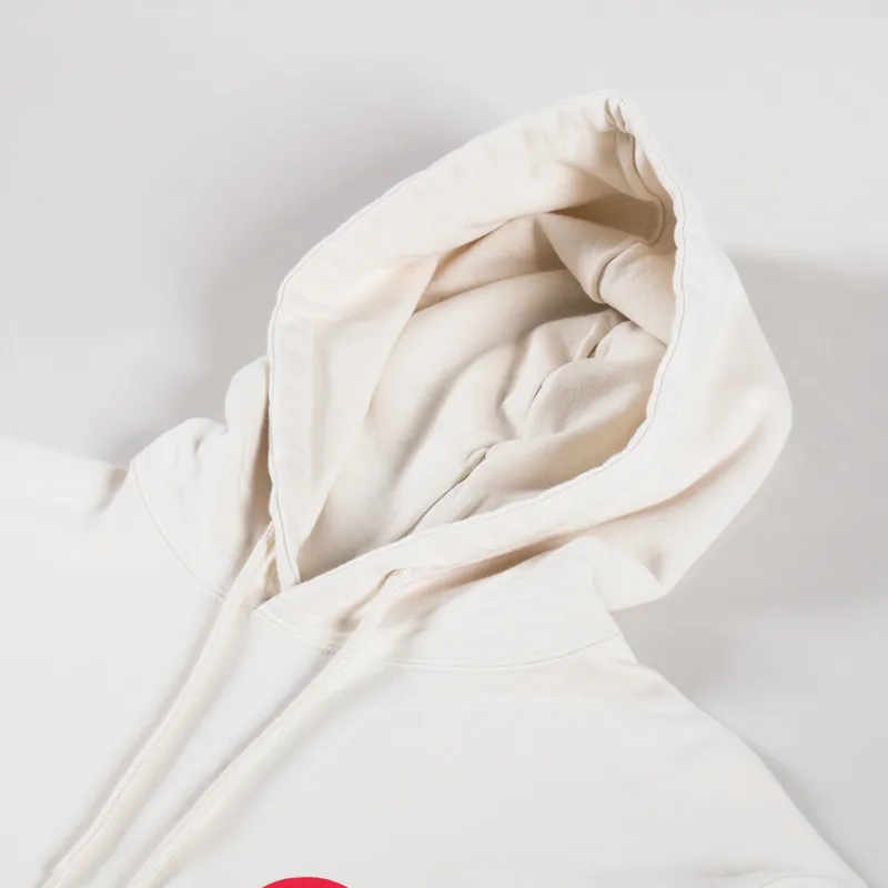 Edwin Japanese Sun Hoodie Whisper White-4