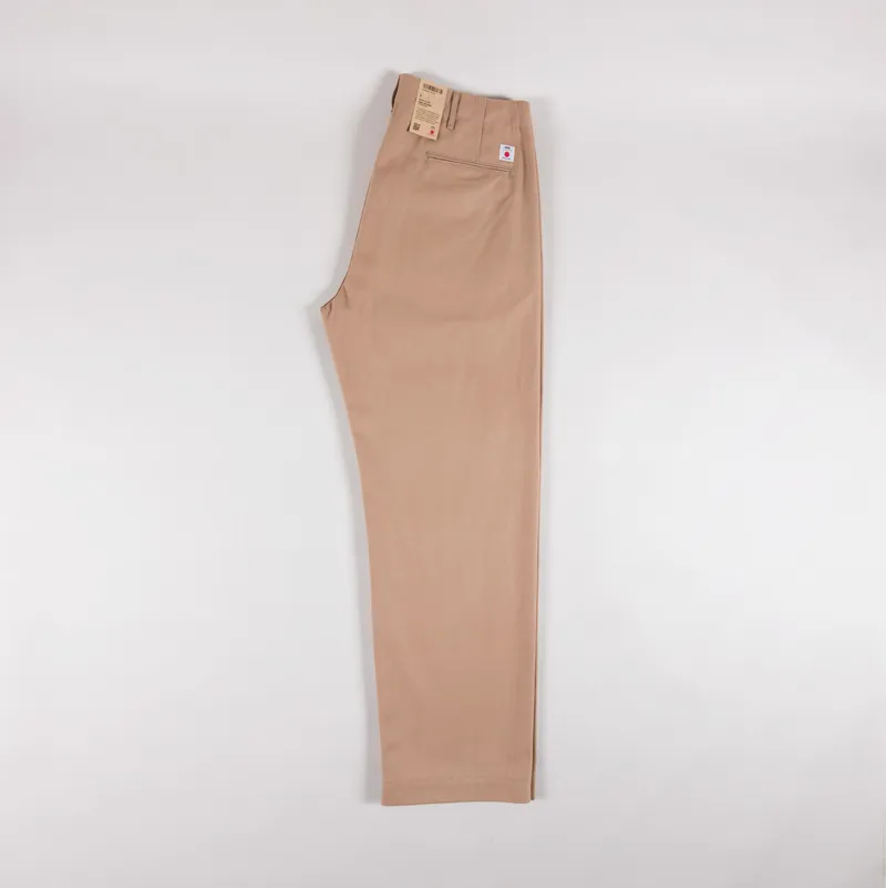 Edwin Wide Trousers Beige Unwashed-2