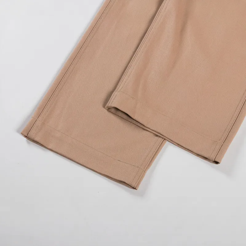 Edwin Wide Trousers Beige Unwashed-4