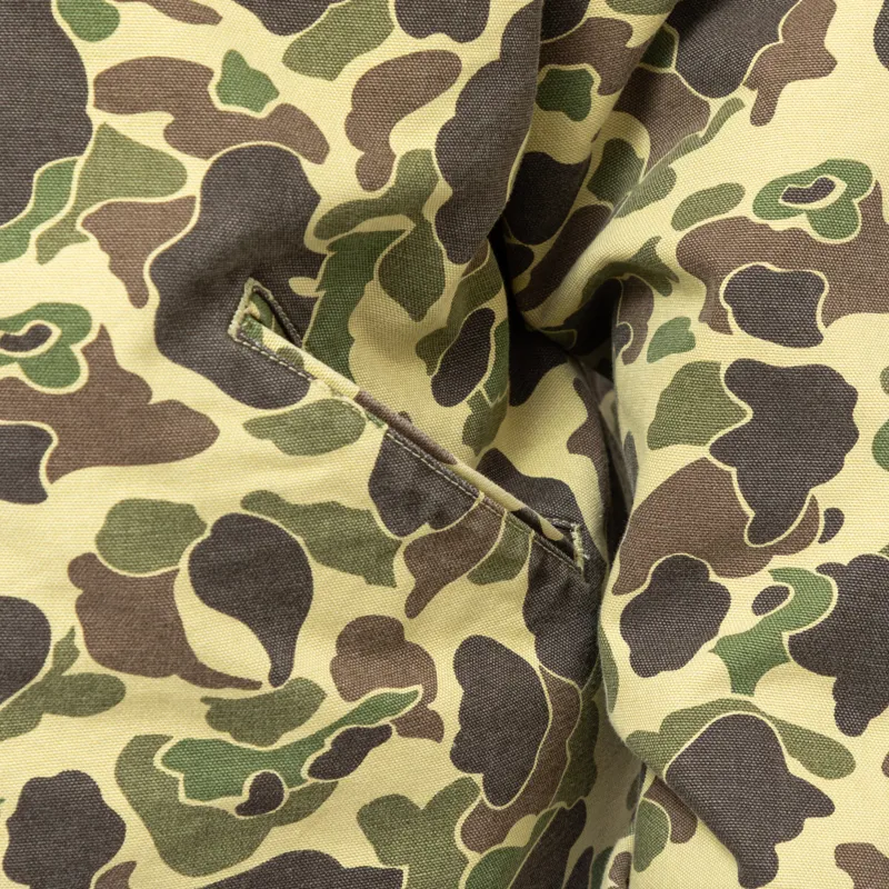 Carhartt WIP Duck Detroit Jacket Camo Duck Green Stone Washed-10