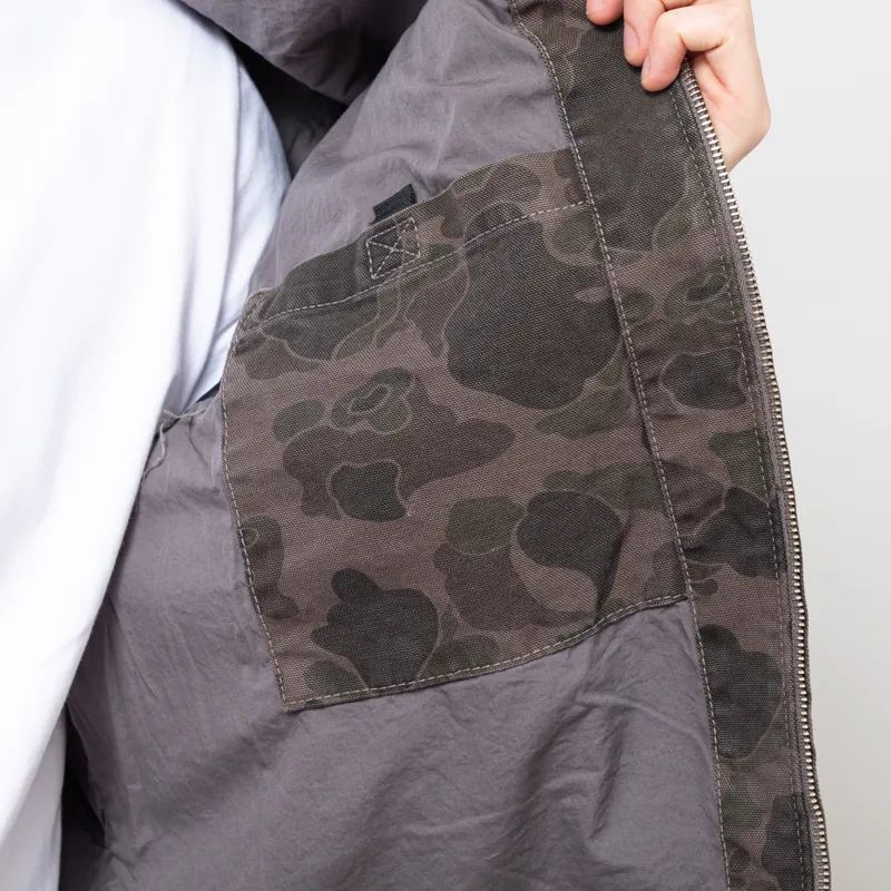 Carhartt WIP Duck Detroit Jacket Camo Duck Green Porphyry-7
