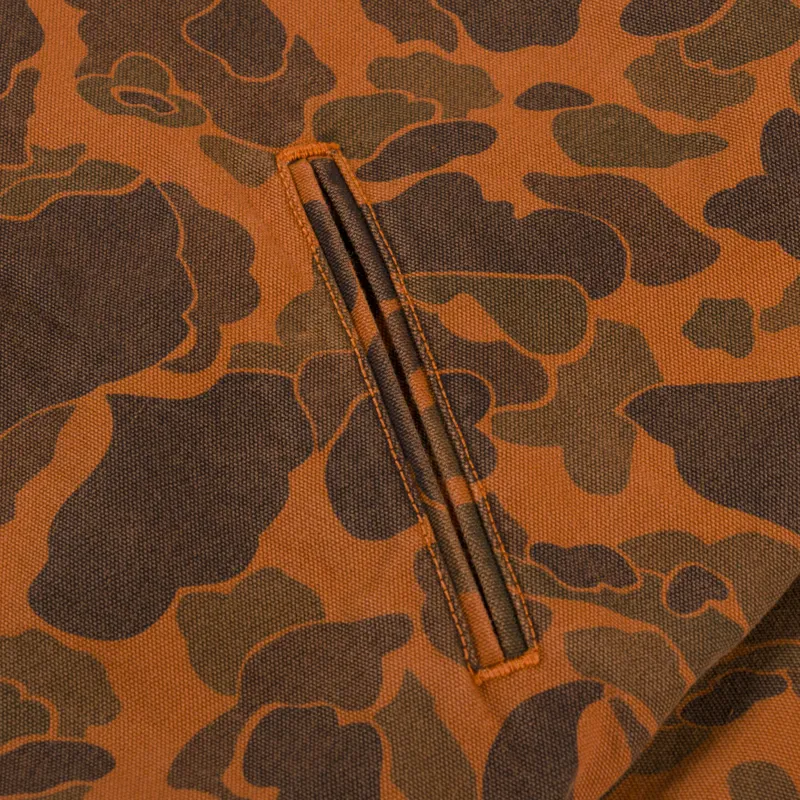 Carhartt WIP Duck Detroit Jacket Camo Duck Green Turmeric-8