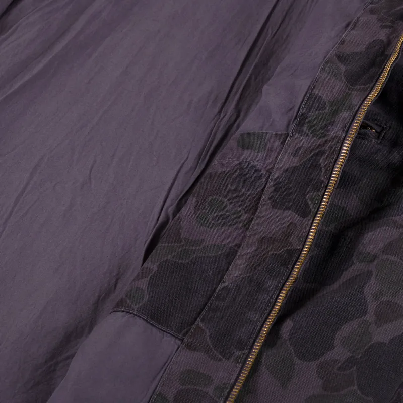 Carhartt WIP Duck Detroit Jacket Camo Duck Green Graphite-9