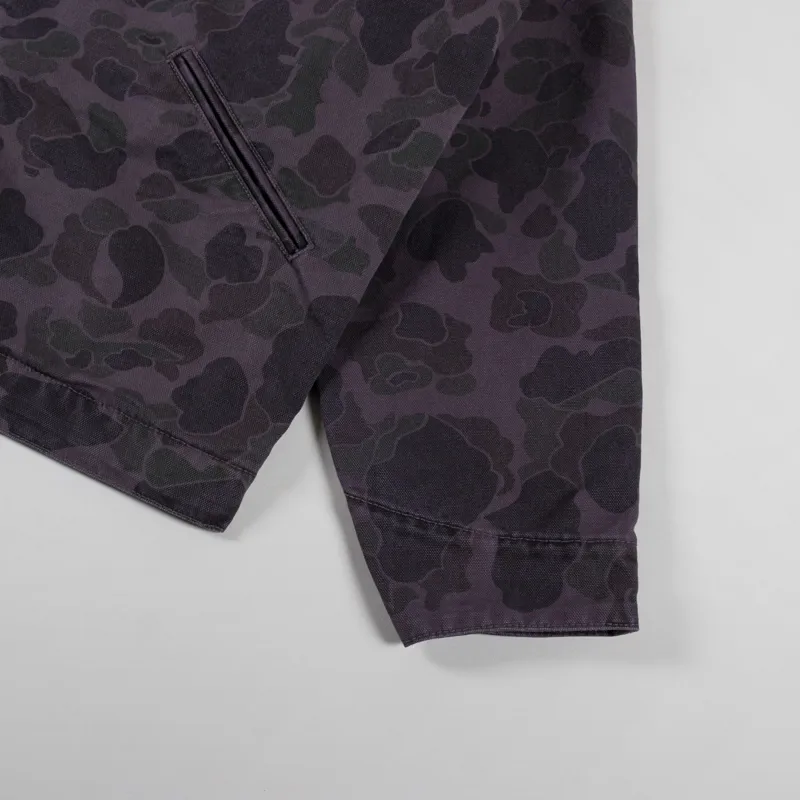 Carhartt WIP Duck Detroit Jacket Camo Duck Green Graphite-3