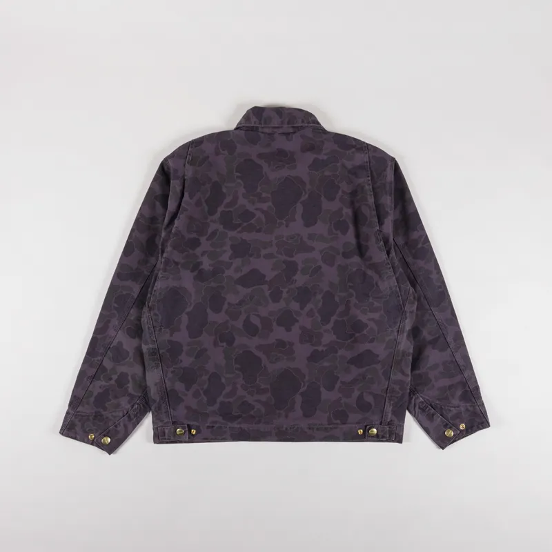 Carhartt WIP Duck Detroit Jacket Camo Duck Green Graphite-2