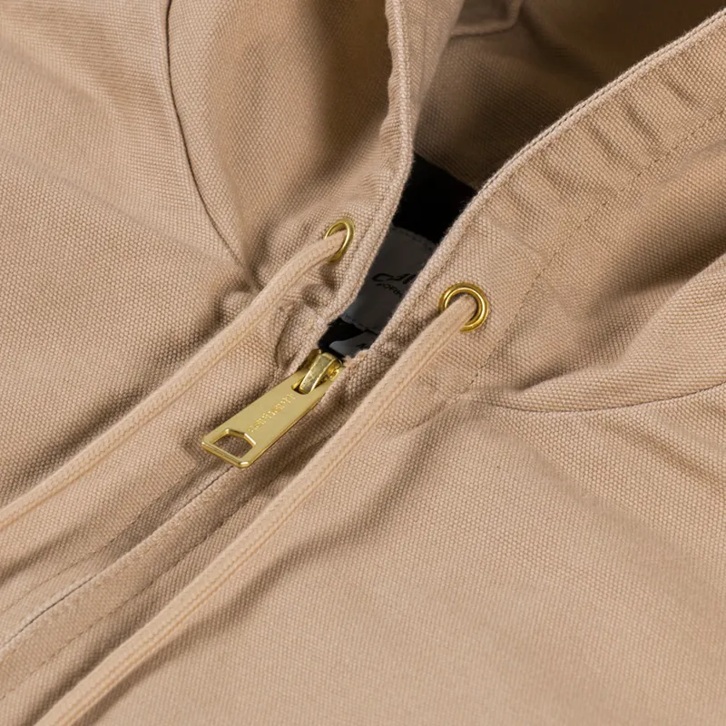 Carhartt WIP OG Active Jacket Dusty H Brown Rinsed-6