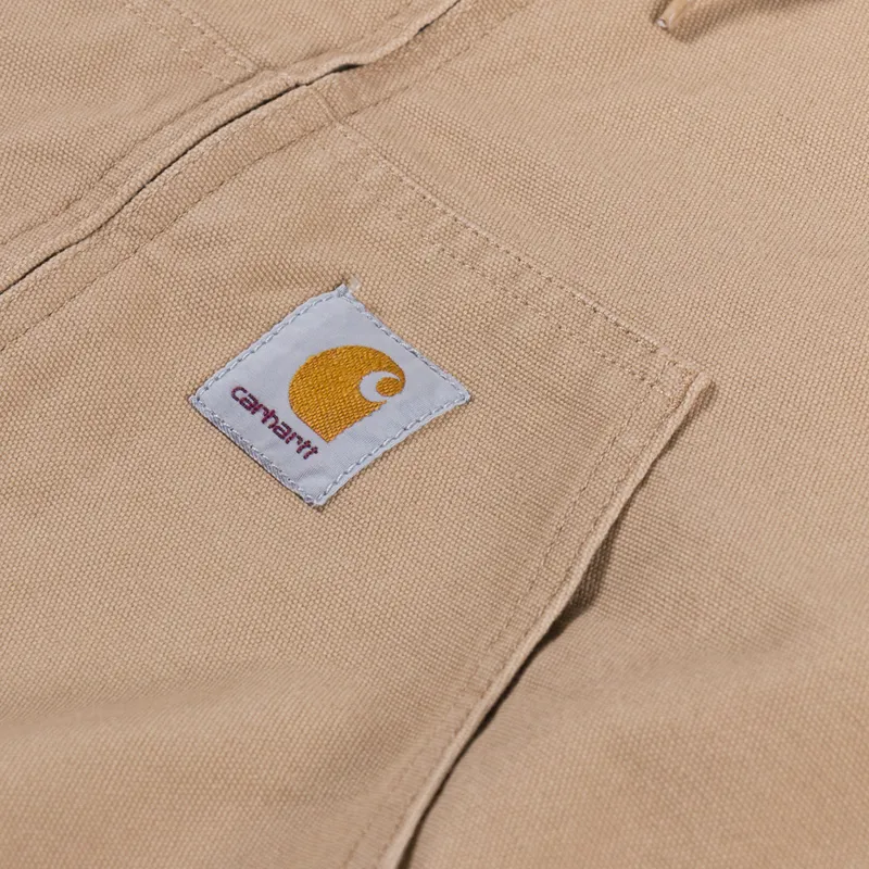 Carhartt WIP OG Active Jacket Dusty H Brown Rinsed-8